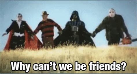 why can't we be friends gif